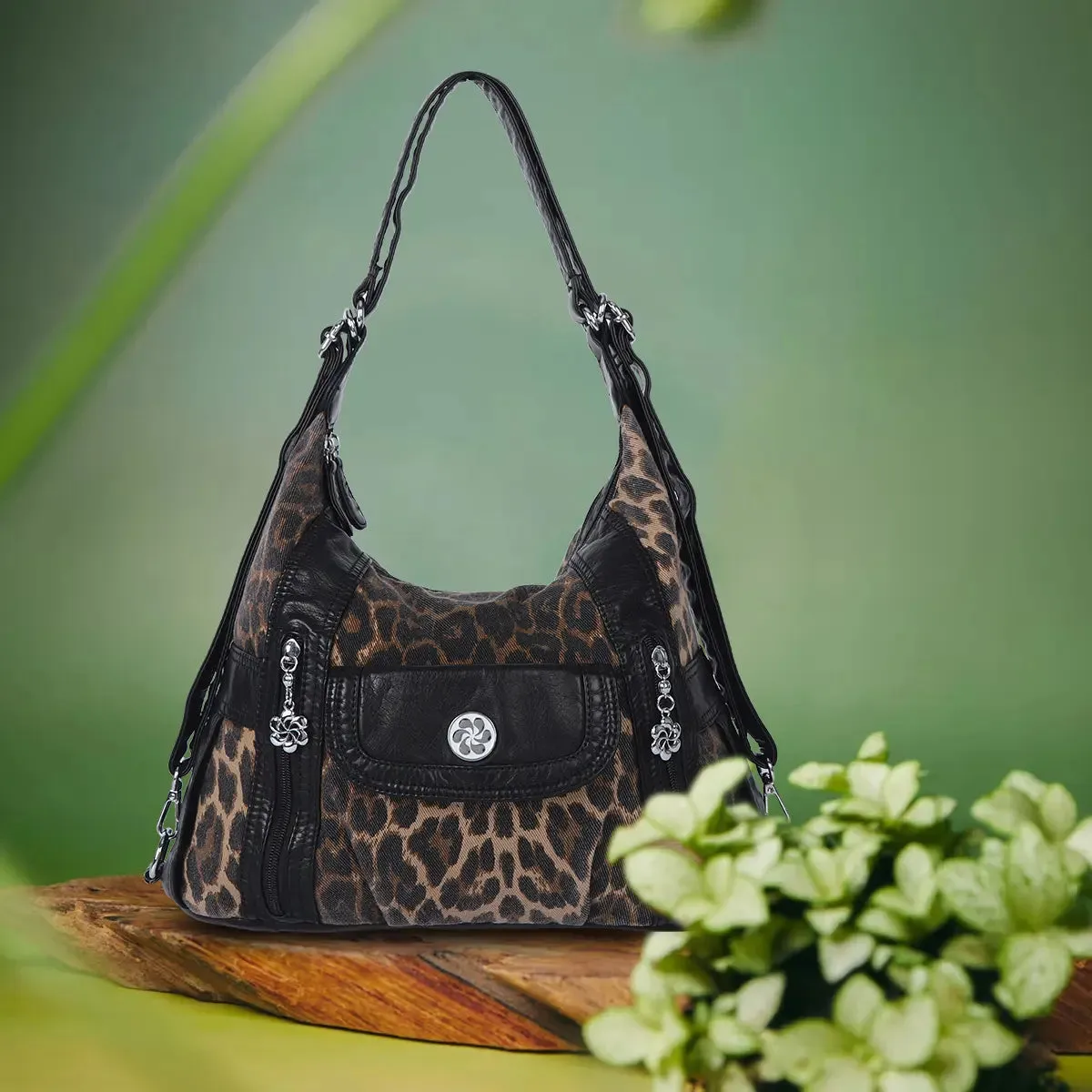 Art style Multi-functional vintage classic holiday/dinner/party/cross-over handbag