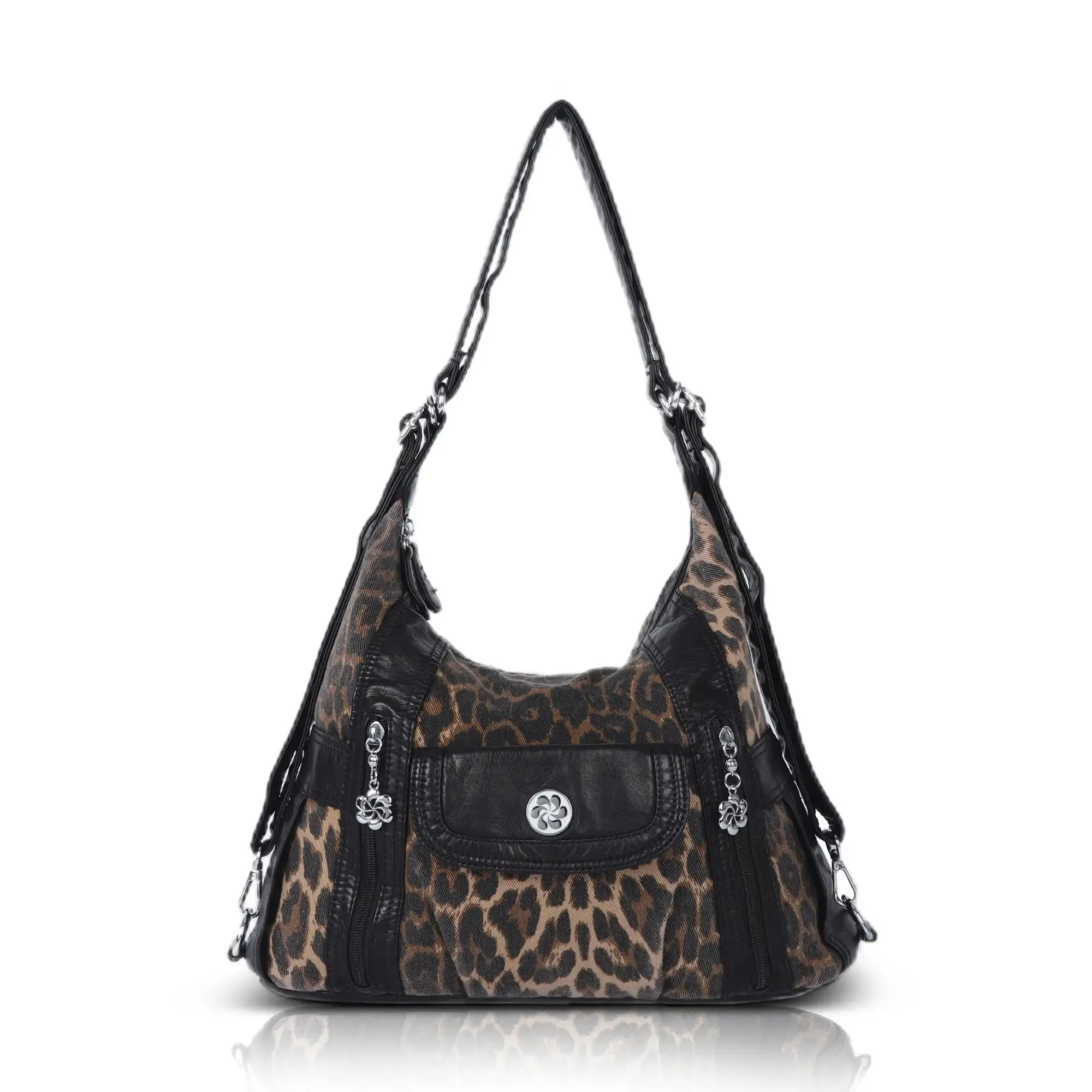 Art style Multi-functional vintage classic holiday/dinner/party/cross-over handbag