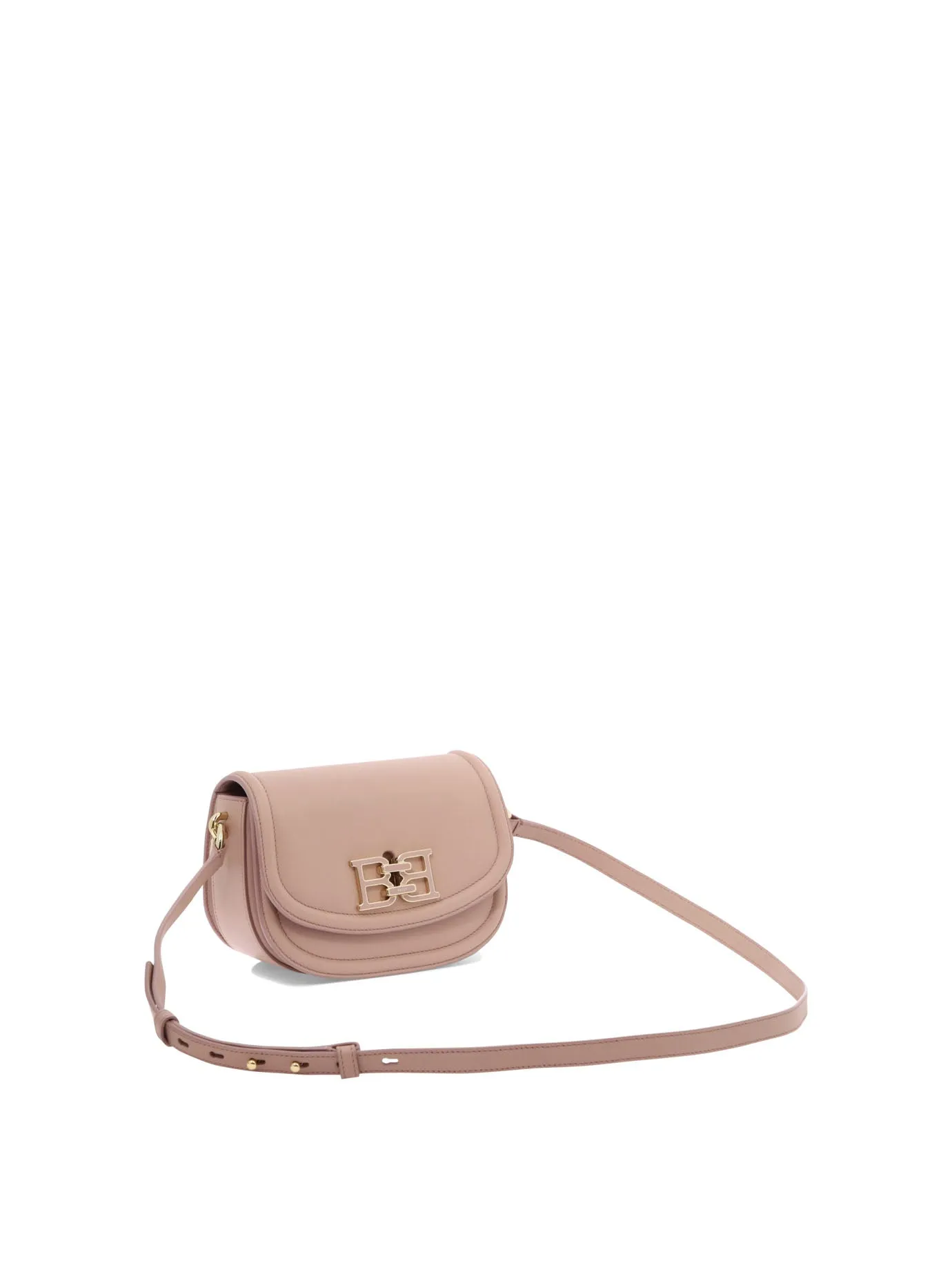 Bally Logo Plaque Foldover Crossbody Bag