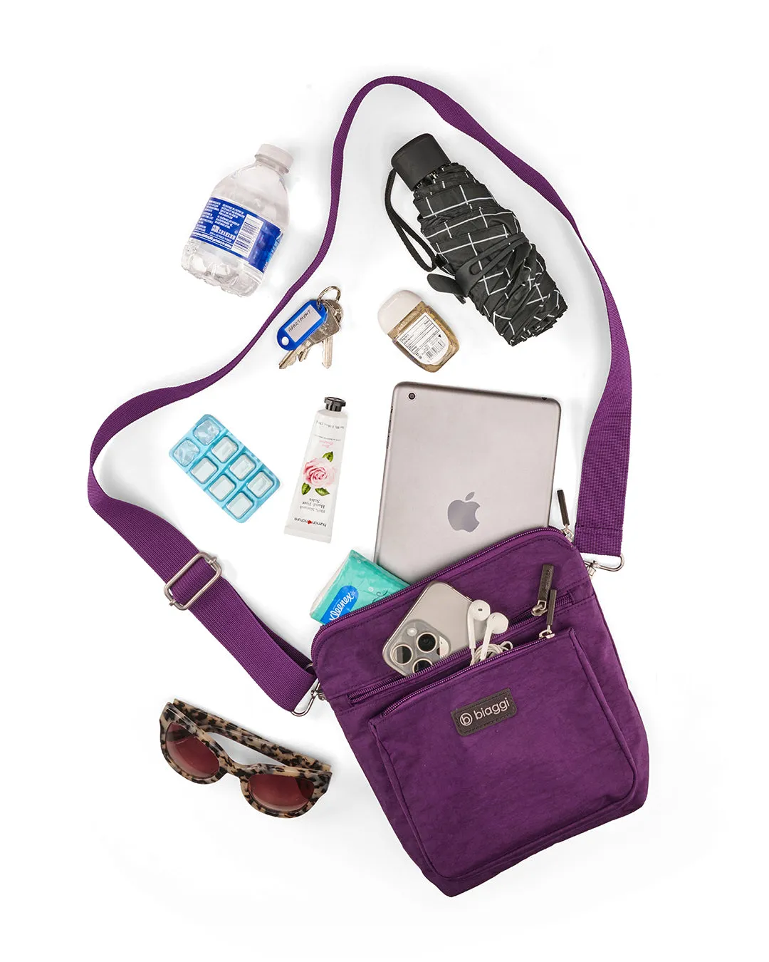 Convertible Crossbody   Zipsafe Travel Organizer