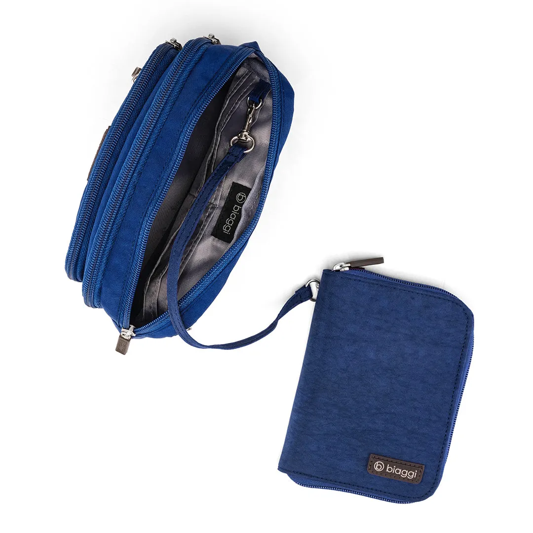 Convertible Crossbody   Zipsafe Travel Organizer