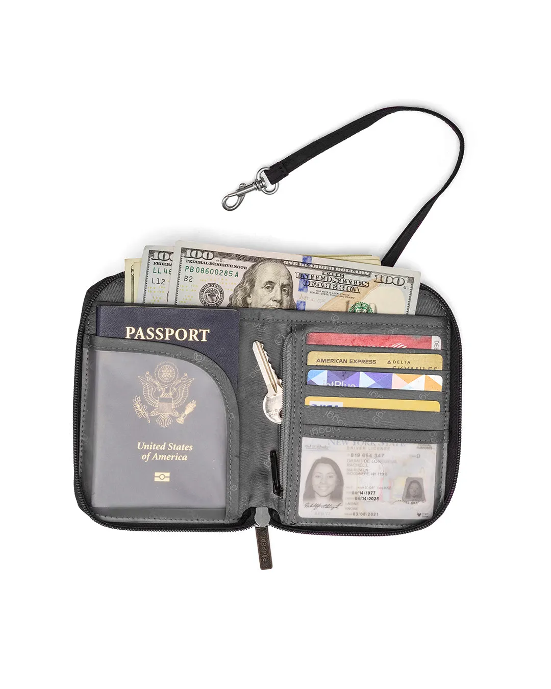 Convertible Crossbody   Zipsafe Travel Organizer