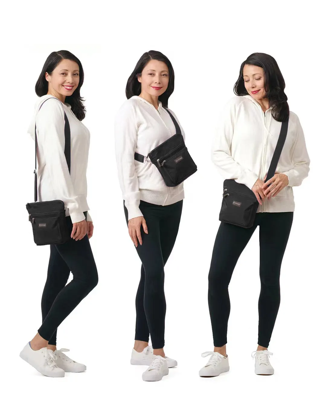 Convertible Crossbody   Zipsafe Travel Organizer
