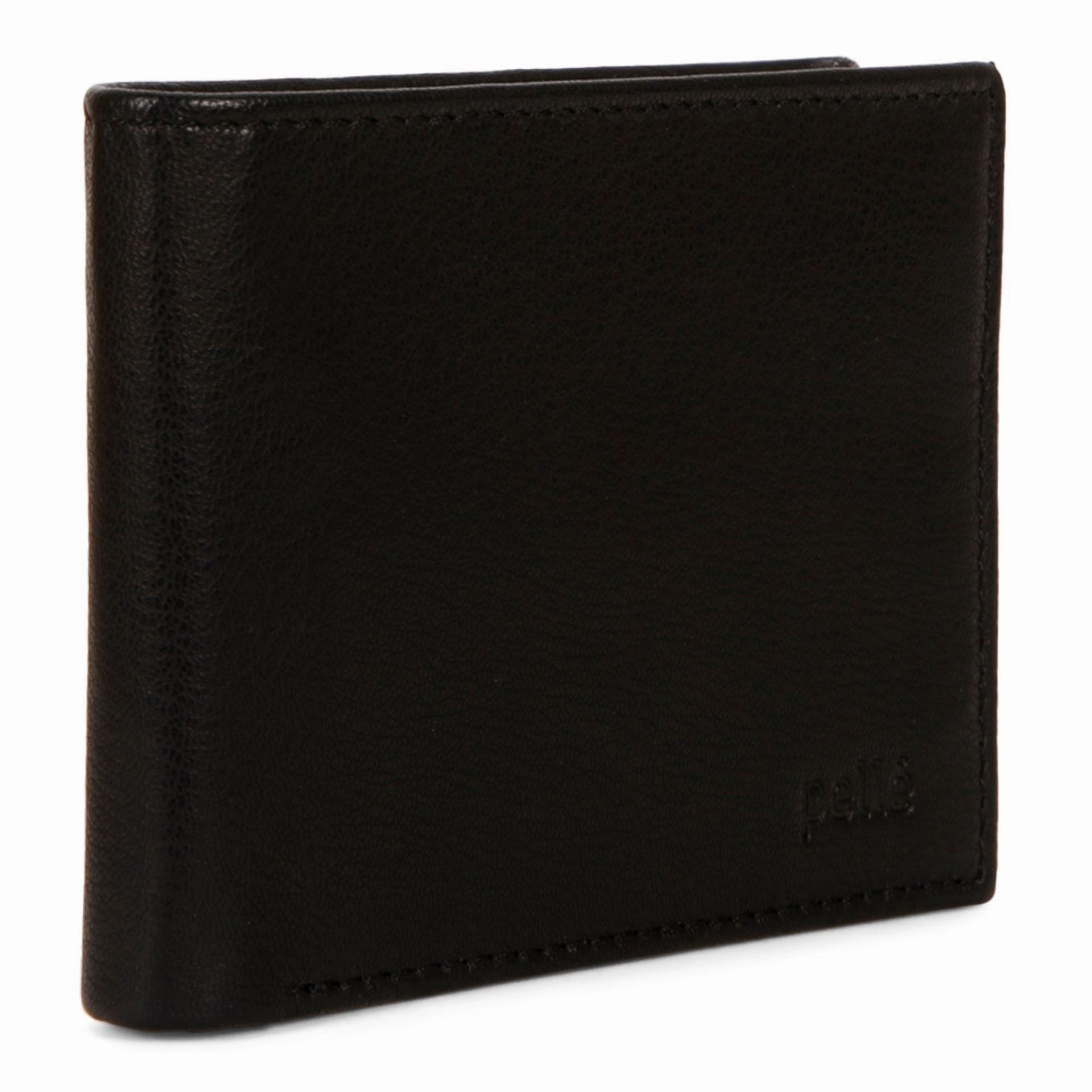 FINAL SALE Leather Center Wing RFID Wallet