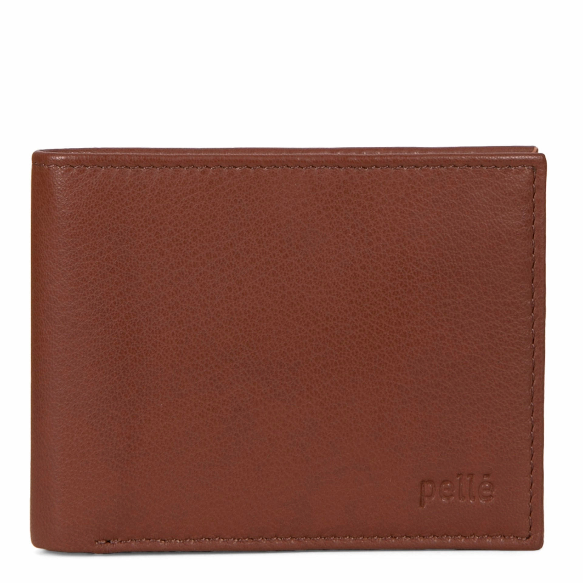 FINAL SALE Leather Center Wing RFID Wallet