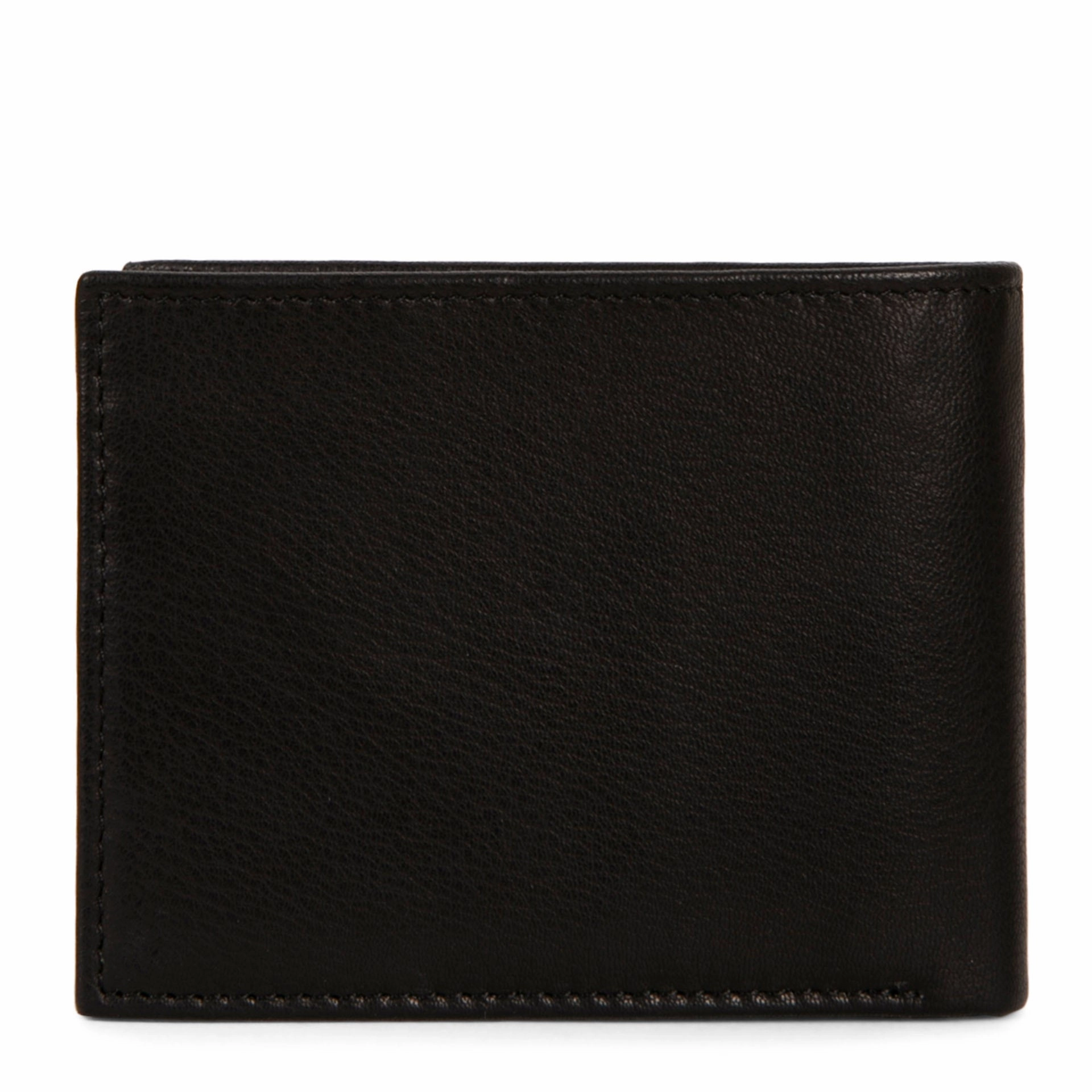 FINAL SALE Leather Center Wing RFID Wallet