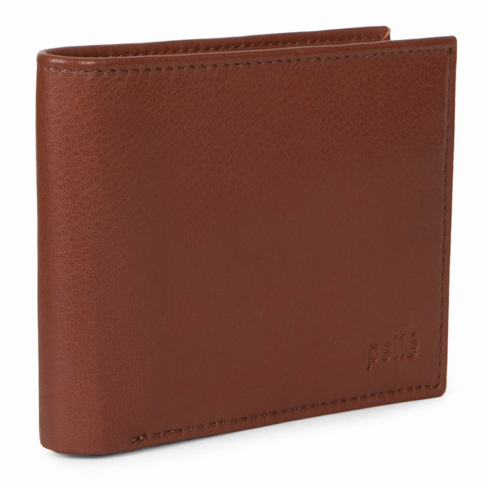 FINAL SALE Leather Center Wing RFID Wallet