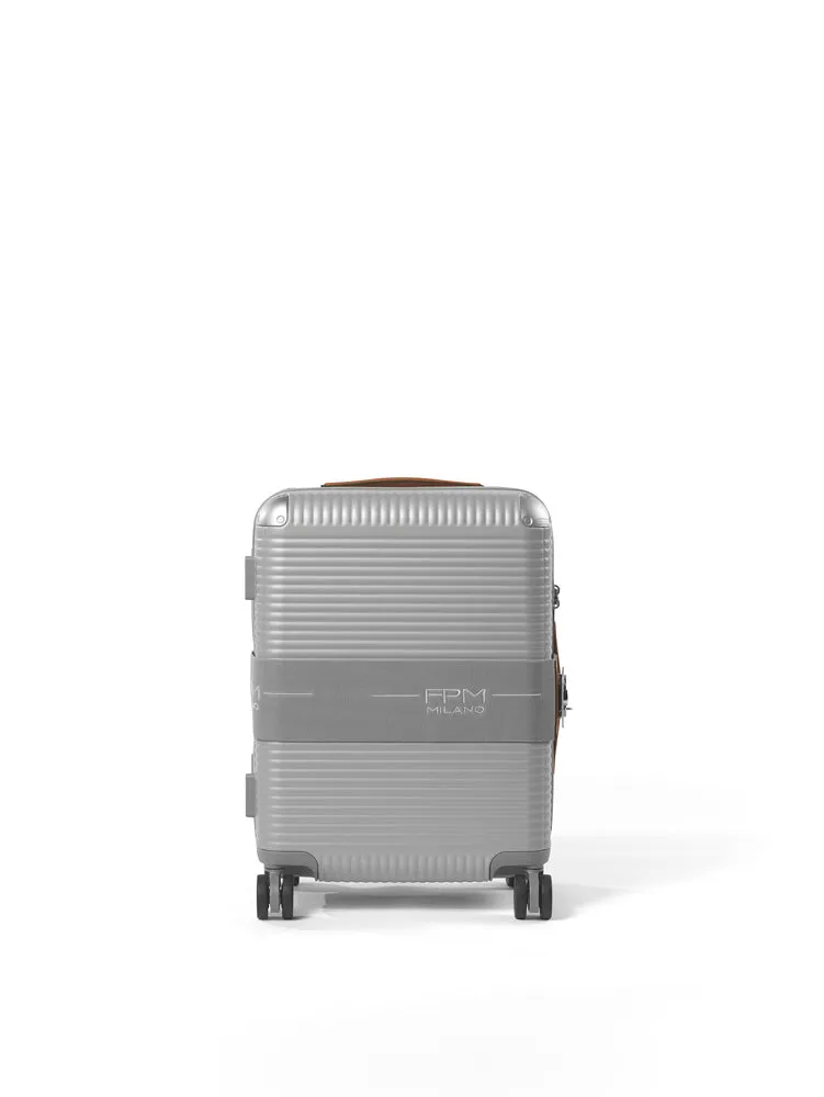 FPM Milano Bank Zip Deluxe Trunk On Wheels, Carry On Trunk