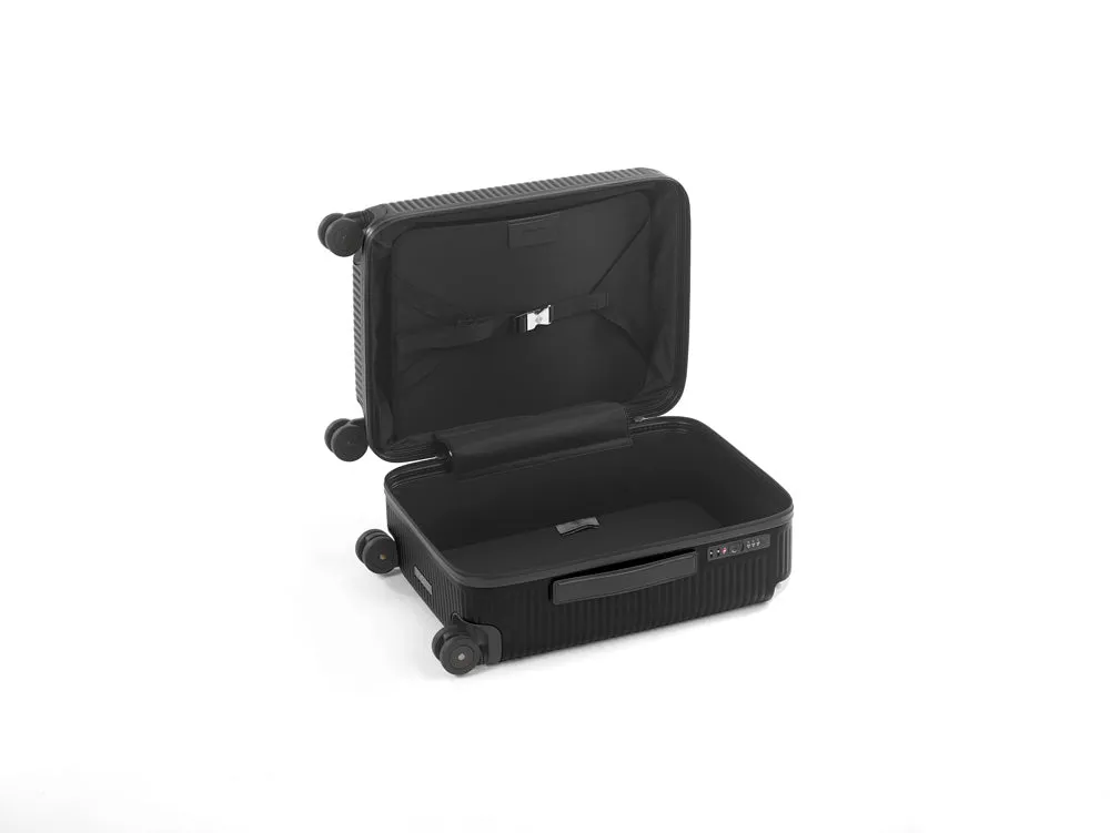 FPM Milano Bank Zip Deluxe Trunk On Wheels, Carry On Trunk