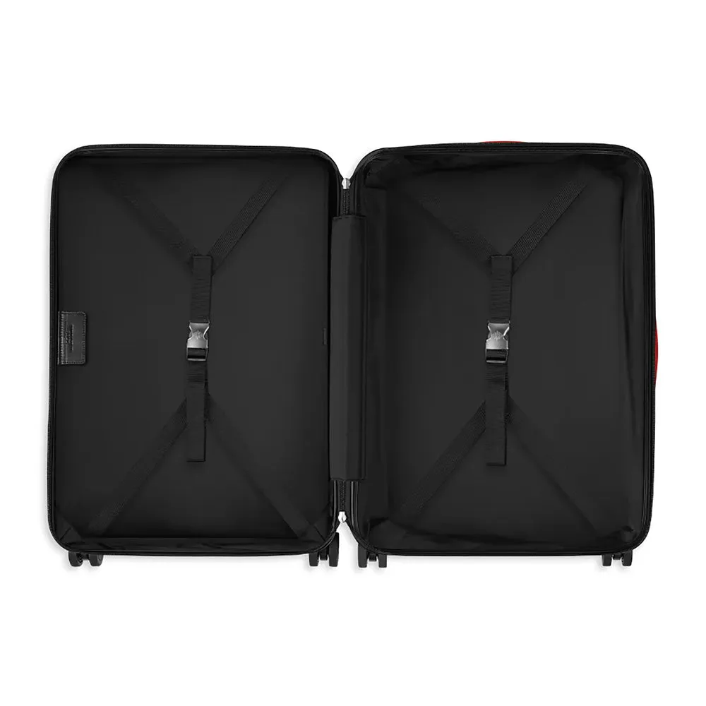 FPM Milano Bank Zip Deluxe Trunk On Wheels, Carry On Trunk