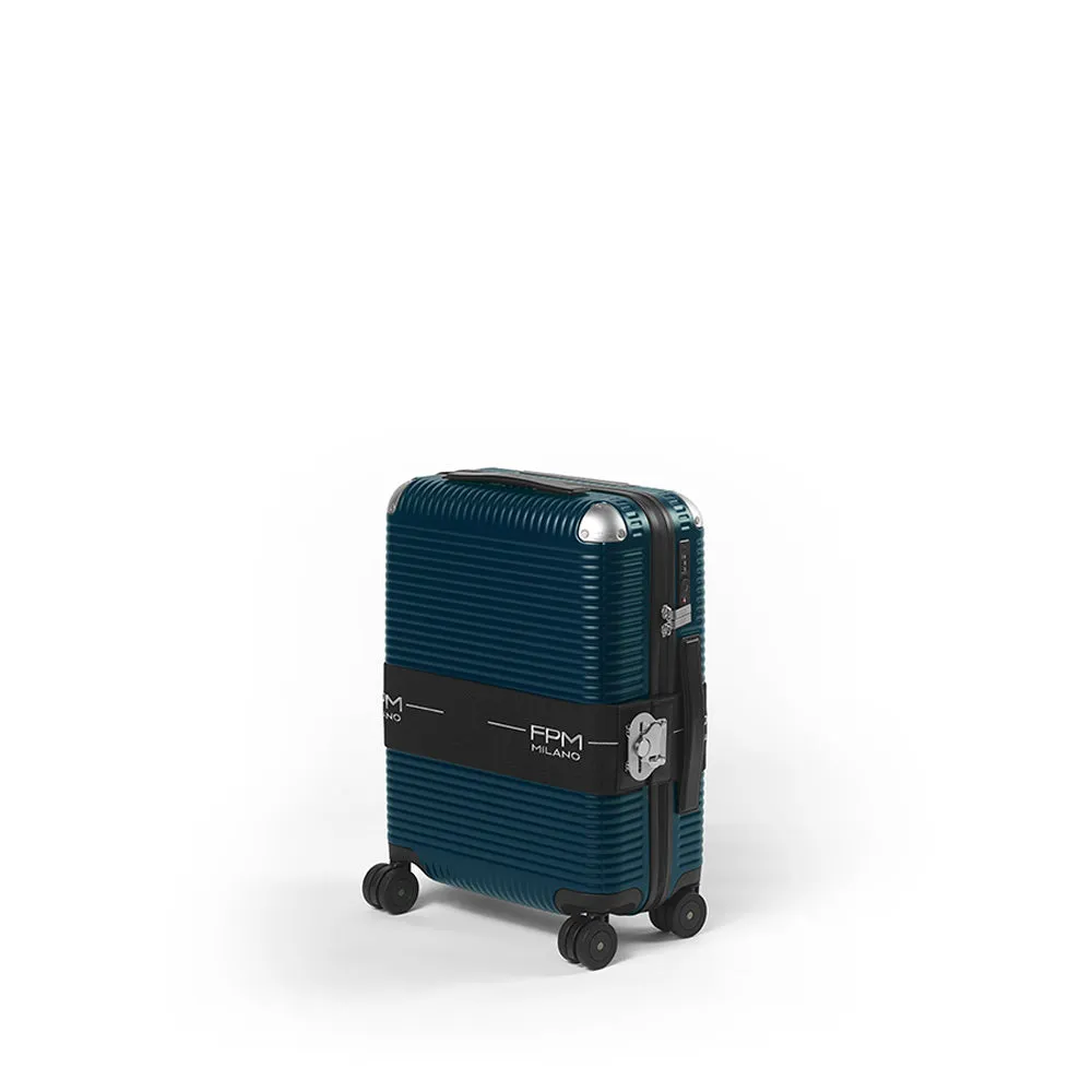 FPM Milano Bank Zip Deluxe Trunk On Wheels, Carry On Trunk