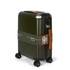 FPM Milano Bank Zip Deluxe Trunk On Wheels, Carry On Trunk