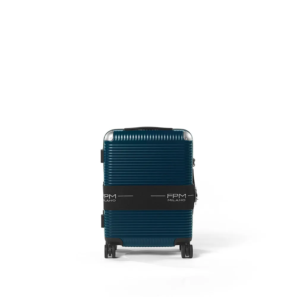 FPM Milano Bank Zip Deluxe Trunk On Wheels, Carry On Trunk