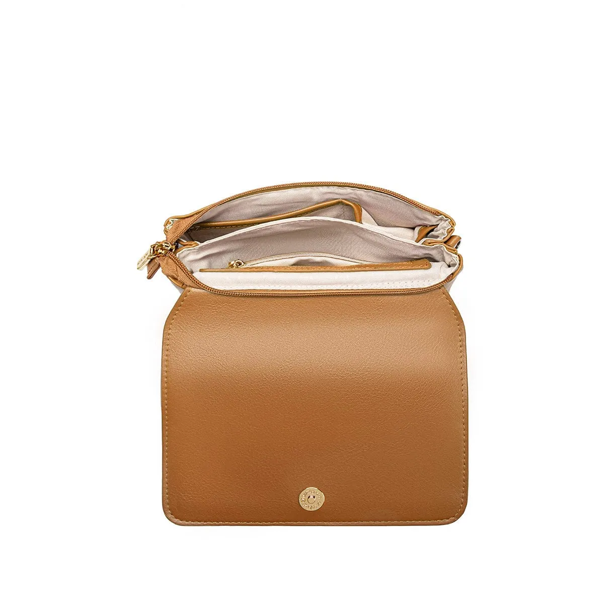 Gianna Vegan Leather Crossbody | Multiple Colours