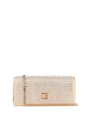 Gold Gilded Glamour Crossbody Clutch