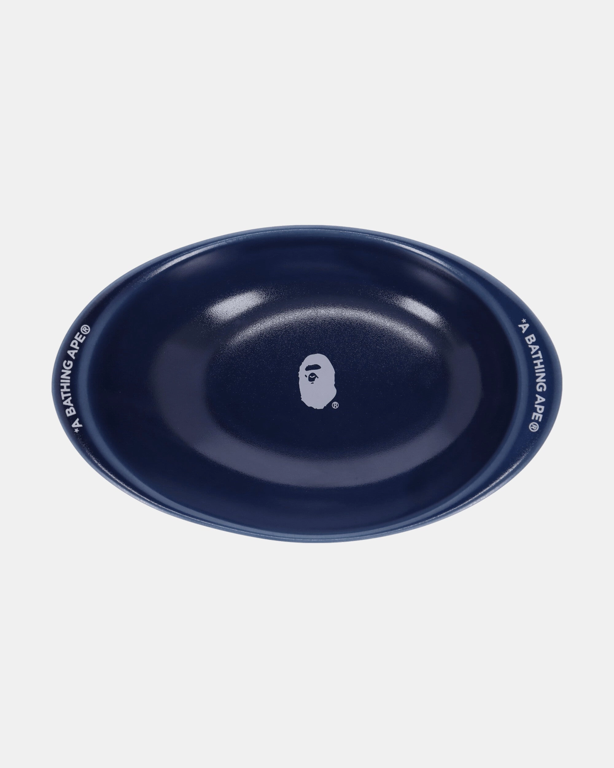Hasamiyaki Oval Plate Navy