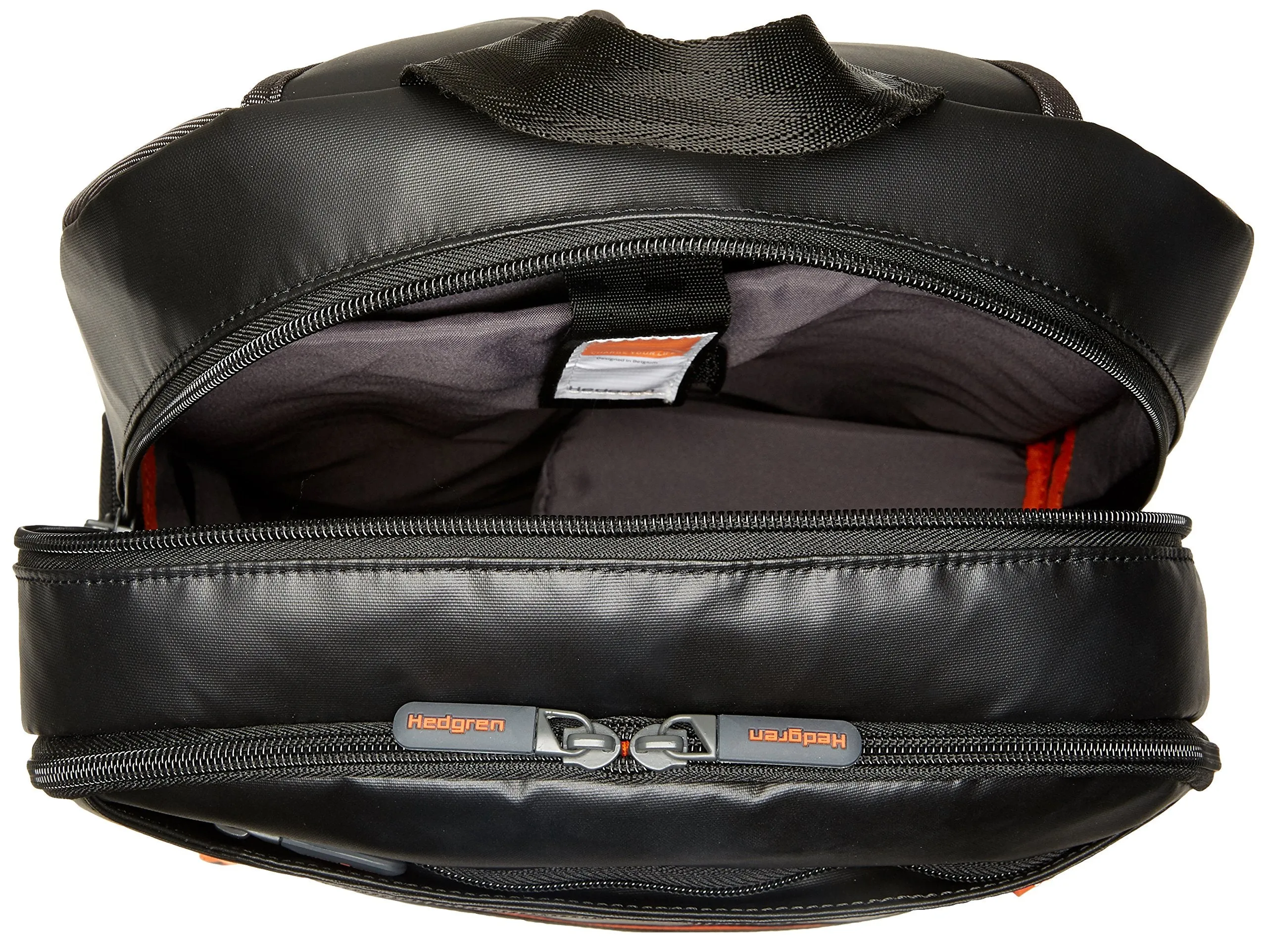 Hedgren Junction 15" Laptop Backpack W/Retractable USB Cable Dedicated Battery Storage