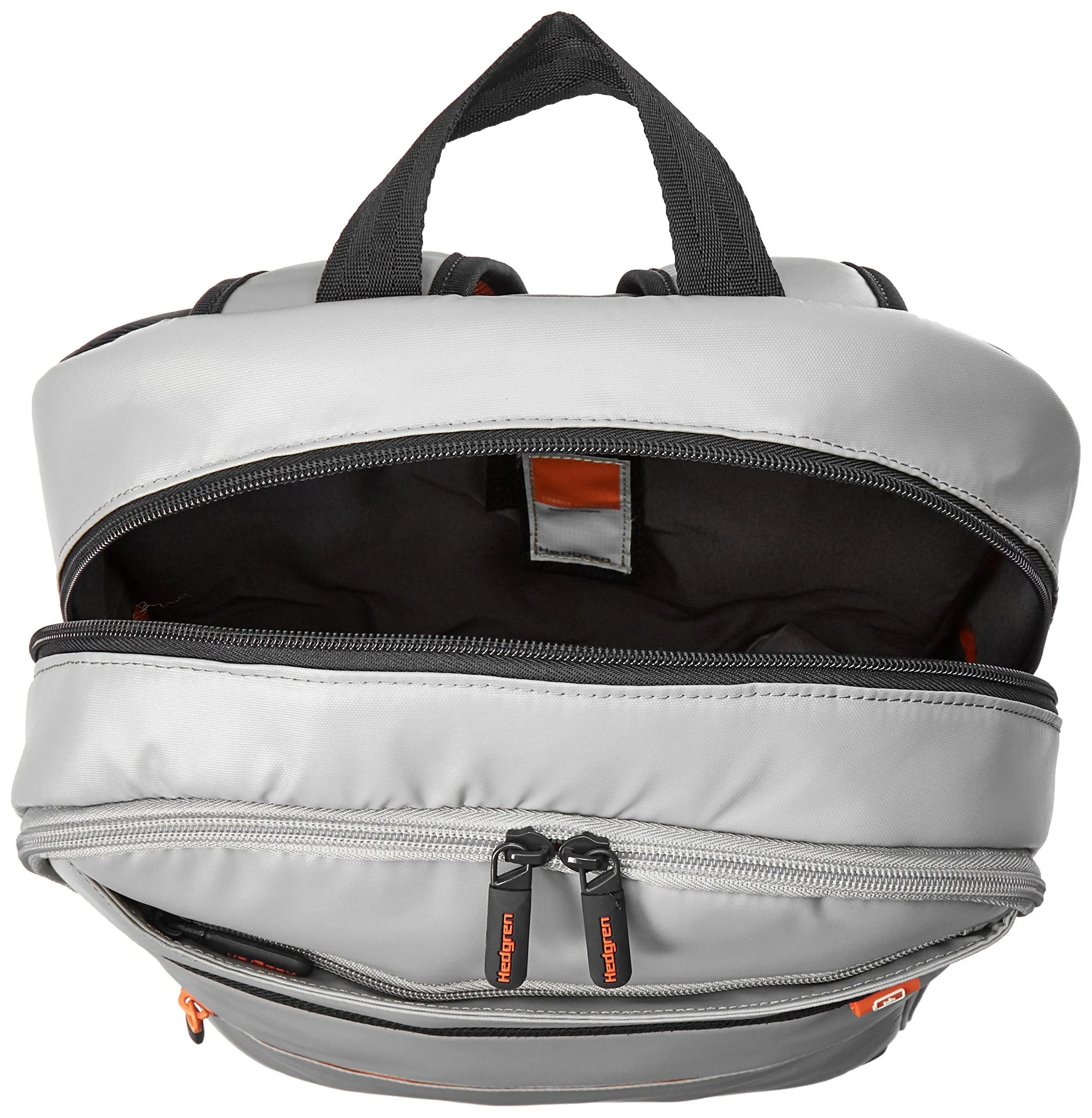 Hedgren Junction 15" Laptop Backpack W/Retractable USB Cable Dedicated Battery Storage