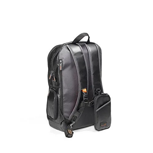 Hedgren Junction 15" Laptop Backpack W/Retractable USB Cable Dedicated Battery Storage