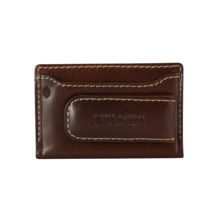 Jekyll & Hide Money Clip Card Holder - Mocha