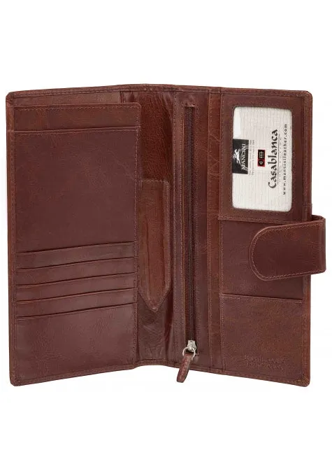 Mancini Casablanca RFID Secure Classic Passport / Travel Organizer