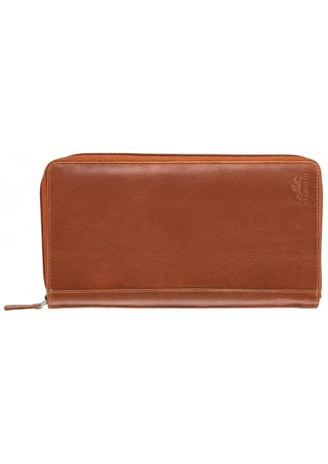 Mancini Casablanca RFID Secure Deluxe Passport / Travel Organizer