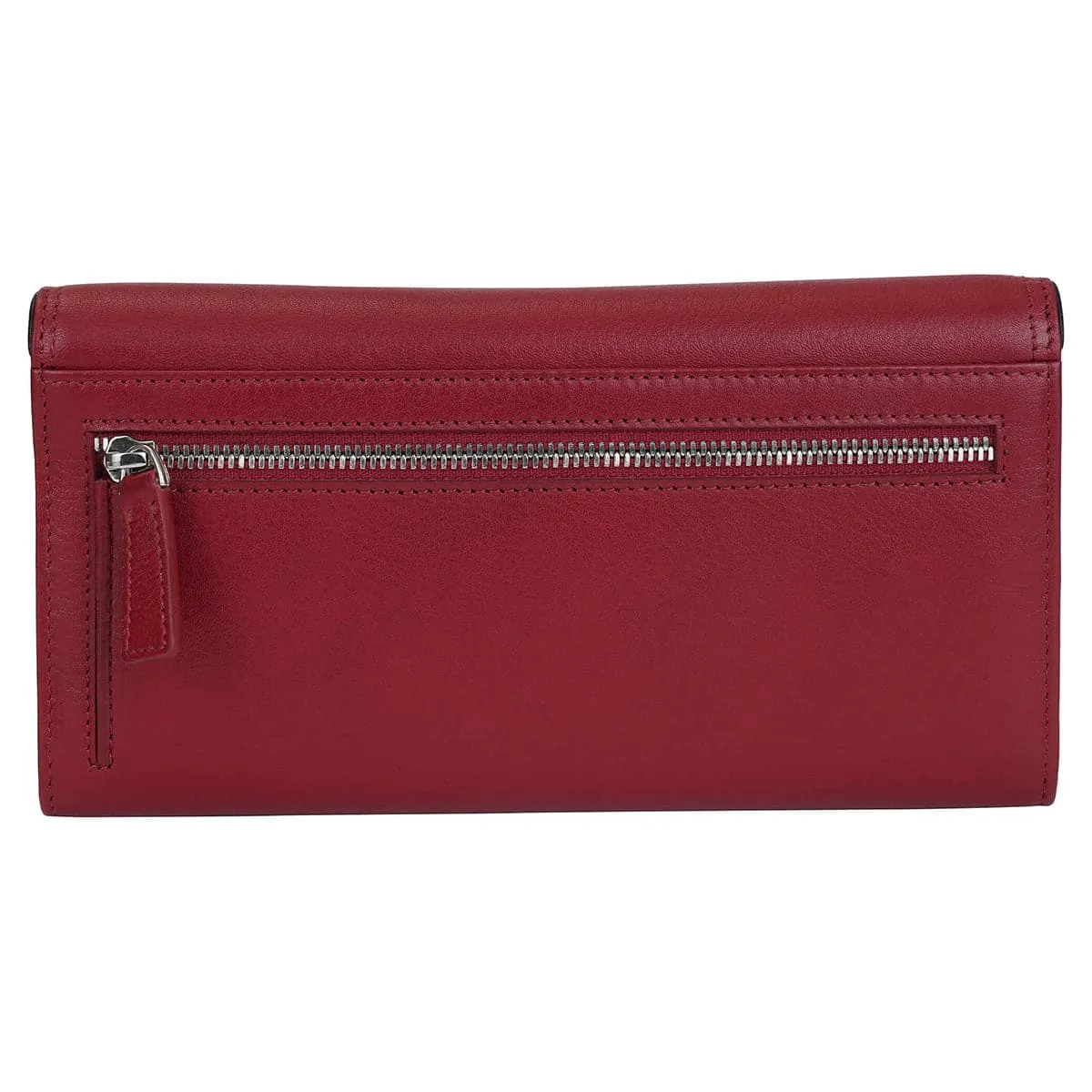Mancini Sonoma Women's Leather Quad fold Wallet with Enhanced RFID Protection
