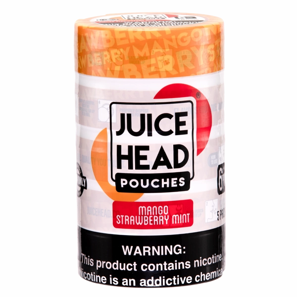 Mango Strawberry Mint Juice Head Pouches