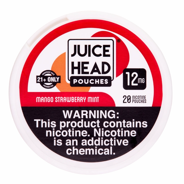 Mango Strawberry Mint Juice Head Pouches