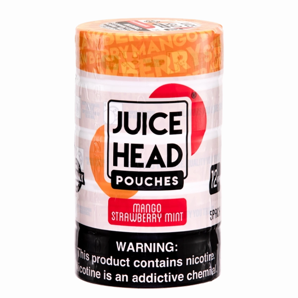 Mango Strawberry Mint Juice Head Pouches