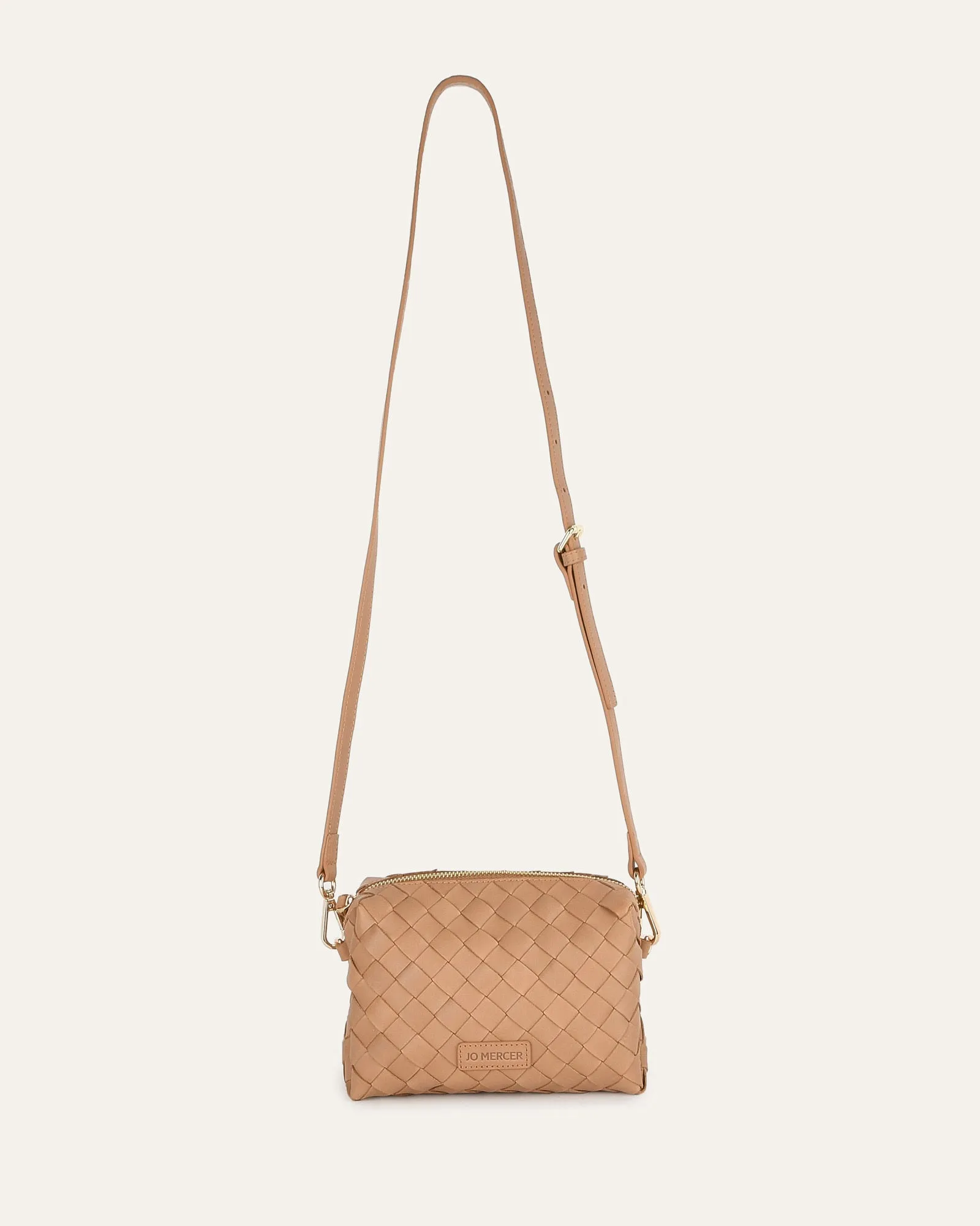 MANUEL CROSSBODY BAG TAN LEATHER