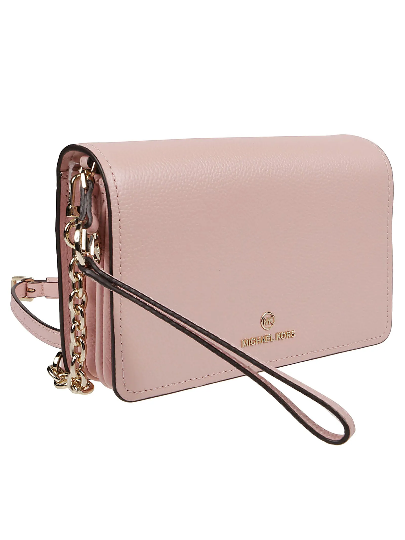 Michael Kors Logo Lettering Foldover Top Crossbody Bag
