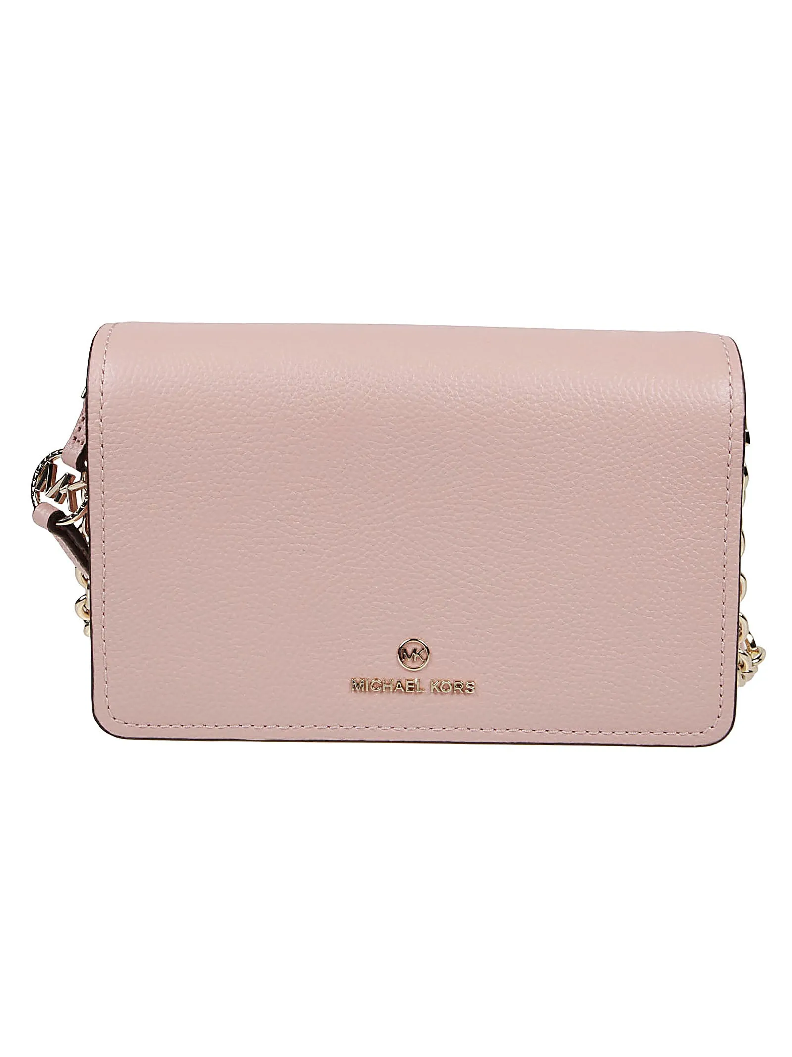 Michael Kors Logo Lettering Foldover Top Crossbody Bag