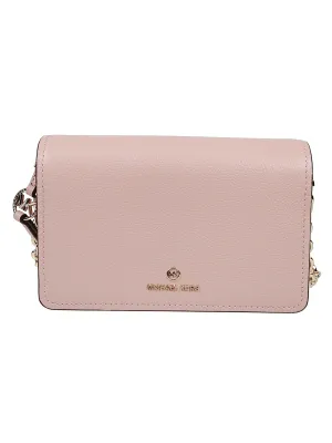 Michael Kors Logo Lettering Foldover Top Crossbody Bag