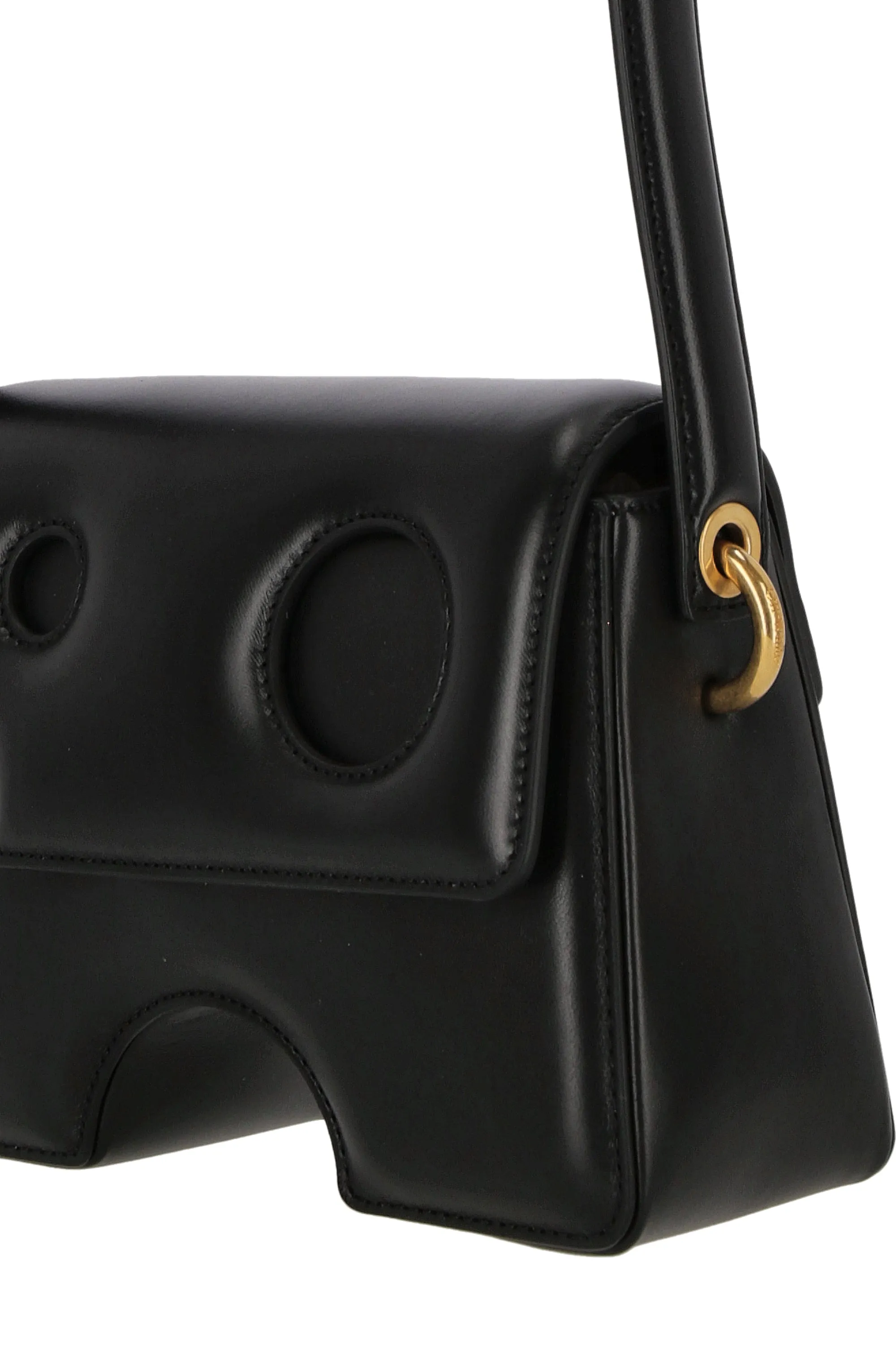 Off-White Burrow-22 Foldover Top Crossbody Bag