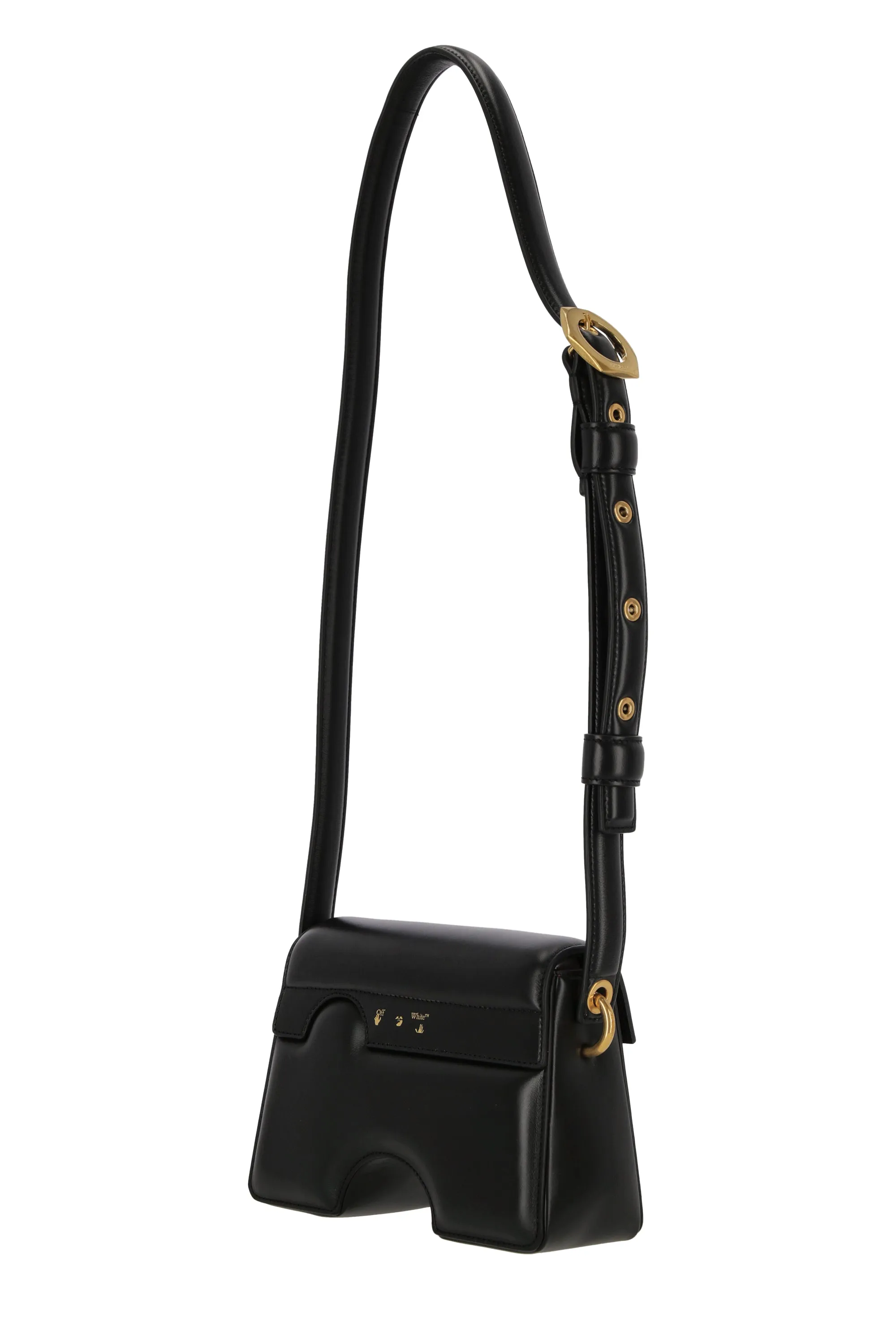 Off-White Burrow-22 Foldover Top Crossbody Bag