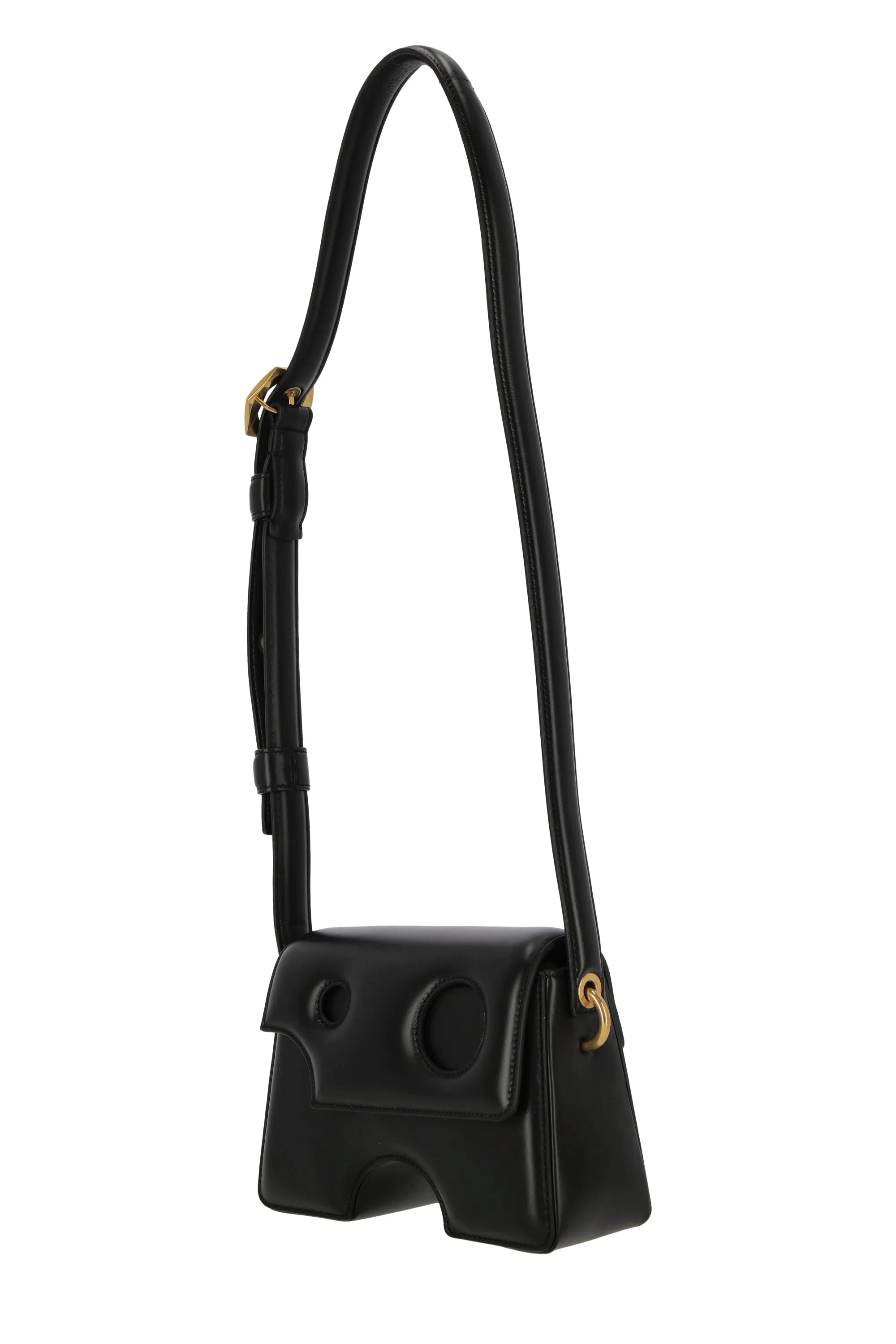 Off-White Burrow-22 Foldover Top Crossbody Bag