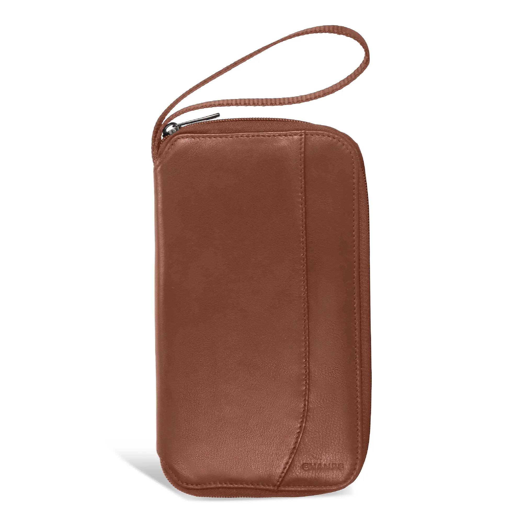 Onyx / Leather Multi Passport Case *Drop Ship*