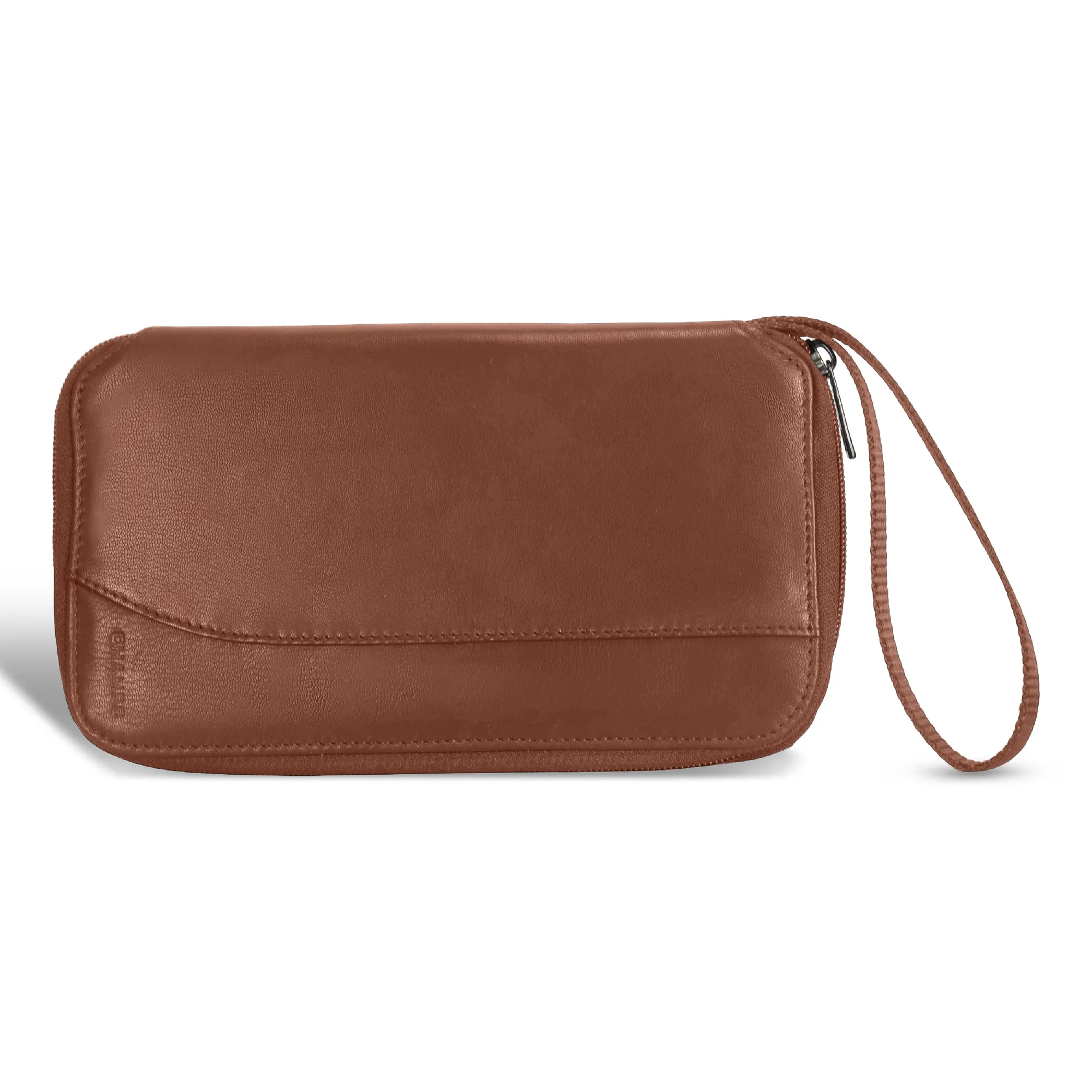 Onyx / Leather Multi Passport Case *Drop Ship*
