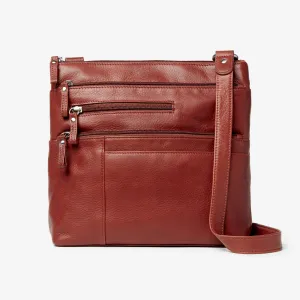 Osgoode Marley Large Crossbody Traveler Leather Crossbody 7003