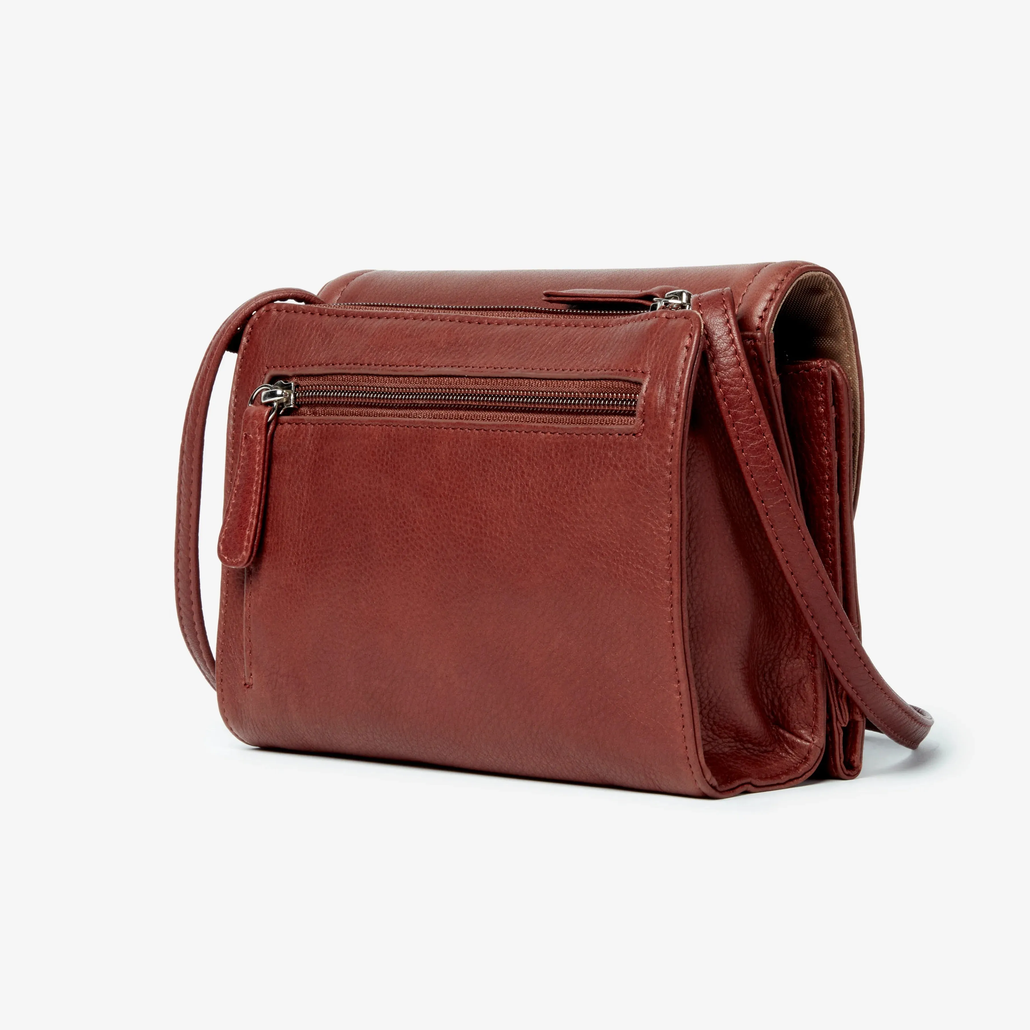 Osgoode Marley Leather Multi Pocket Urbanizer Crossbody 4518