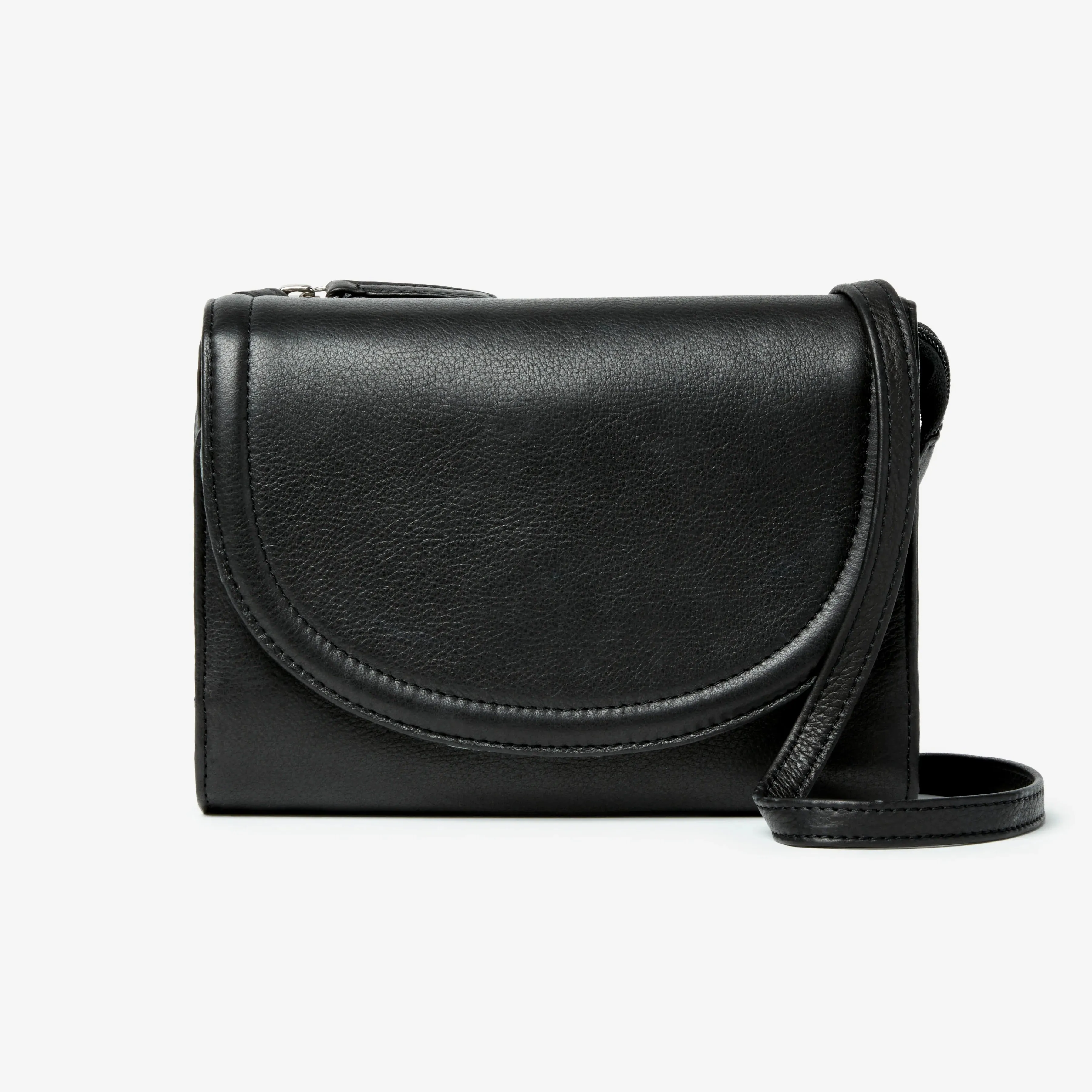 Osgoode Marley Leather Multi Pocket Urbanizer Crossbody 4518