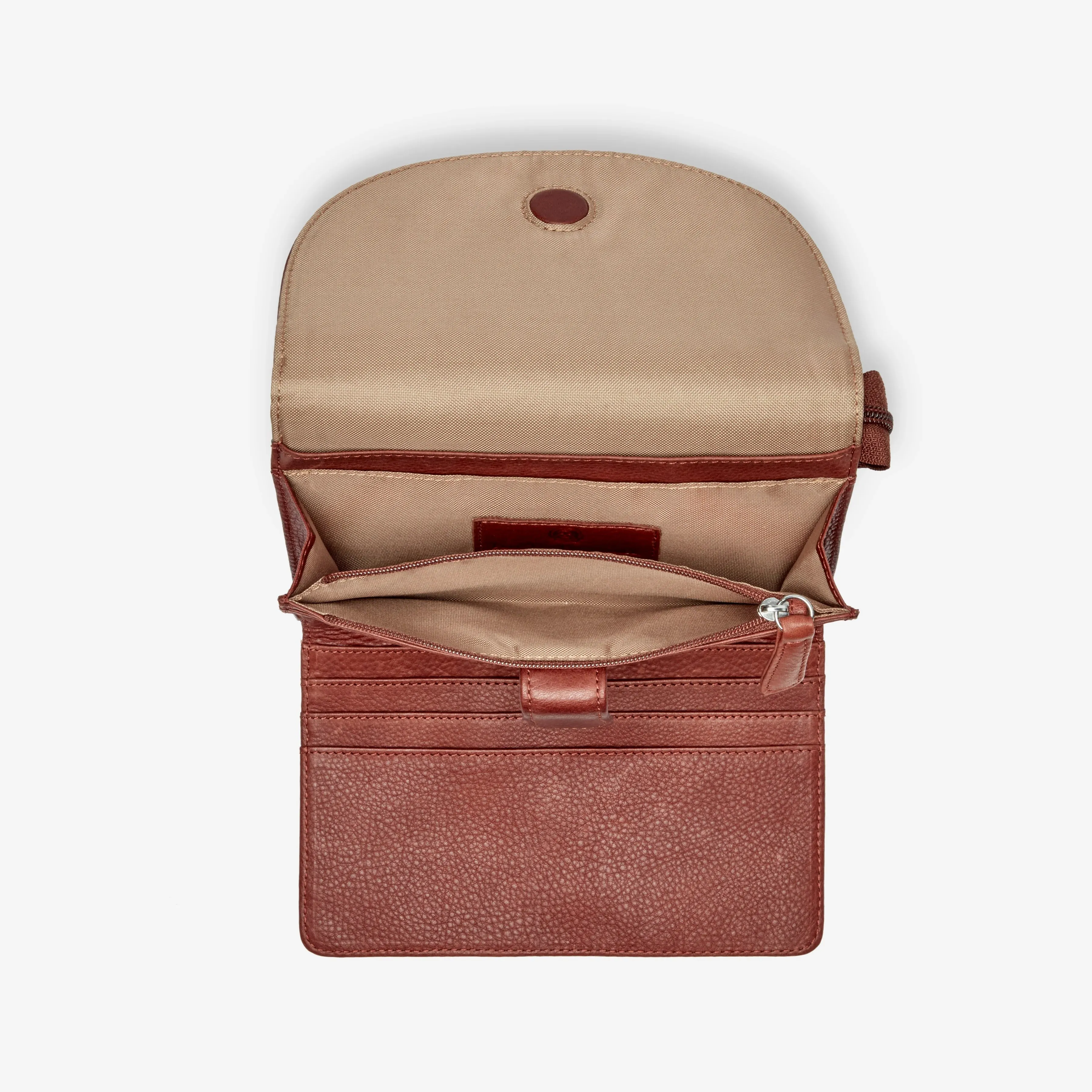 Osgoode Marley Leather Multi Pocket Urbanizer Crossbody 4518