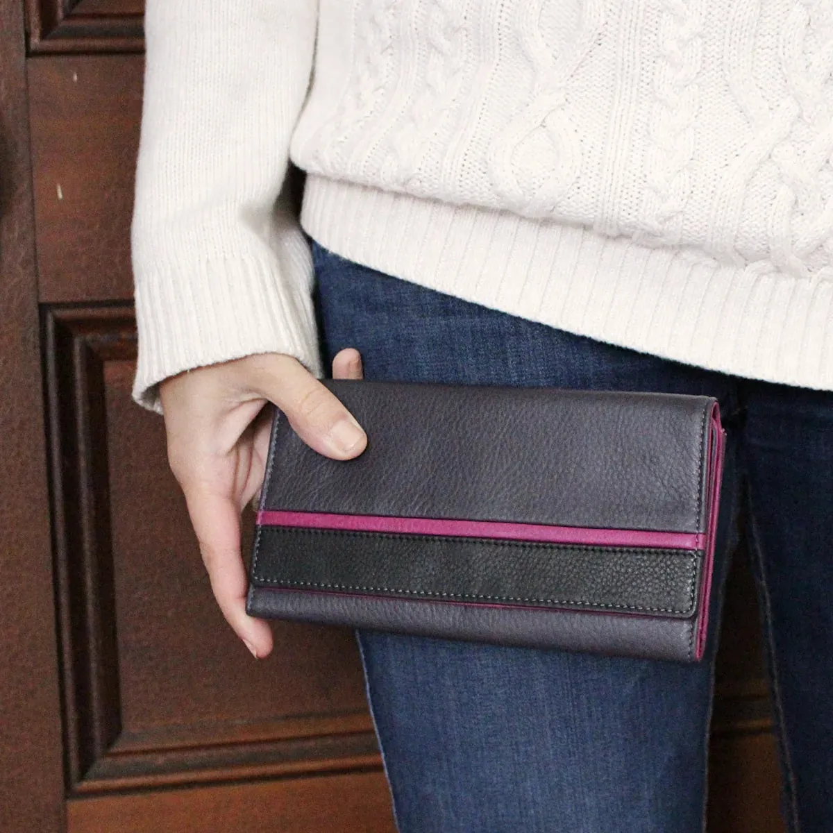 Osgoode Marley RFID Leather Card Case Wallet 1406
