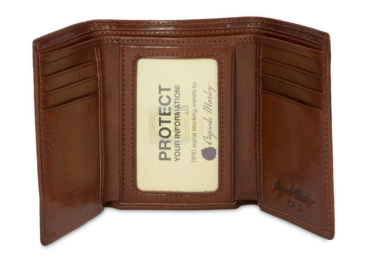 Osgoode Marley RFID Leather Trifold Wallet 1134