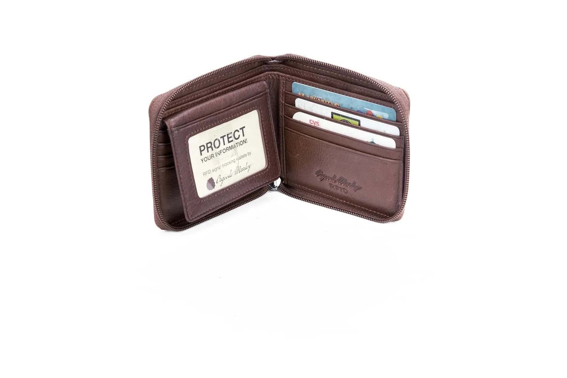 Osgoode Marley RFID Zipper Passcase Wallet 1225