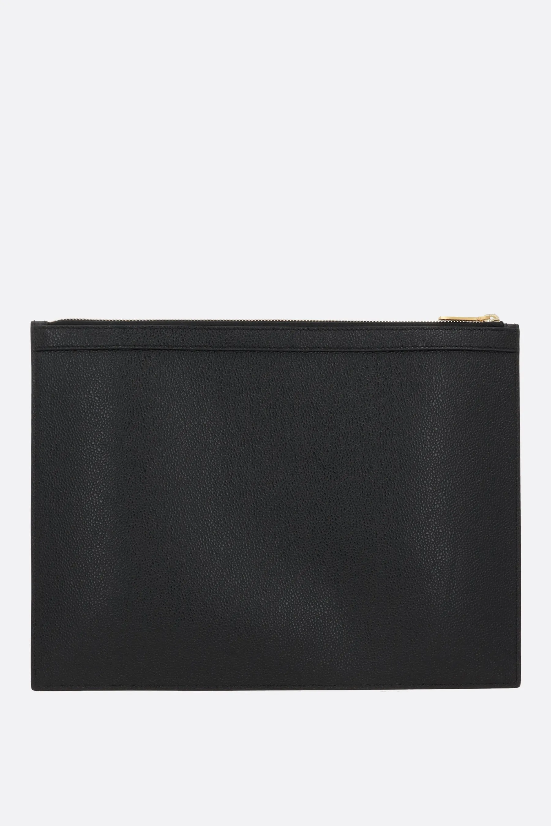 Pebble Grain leather medium document holder
