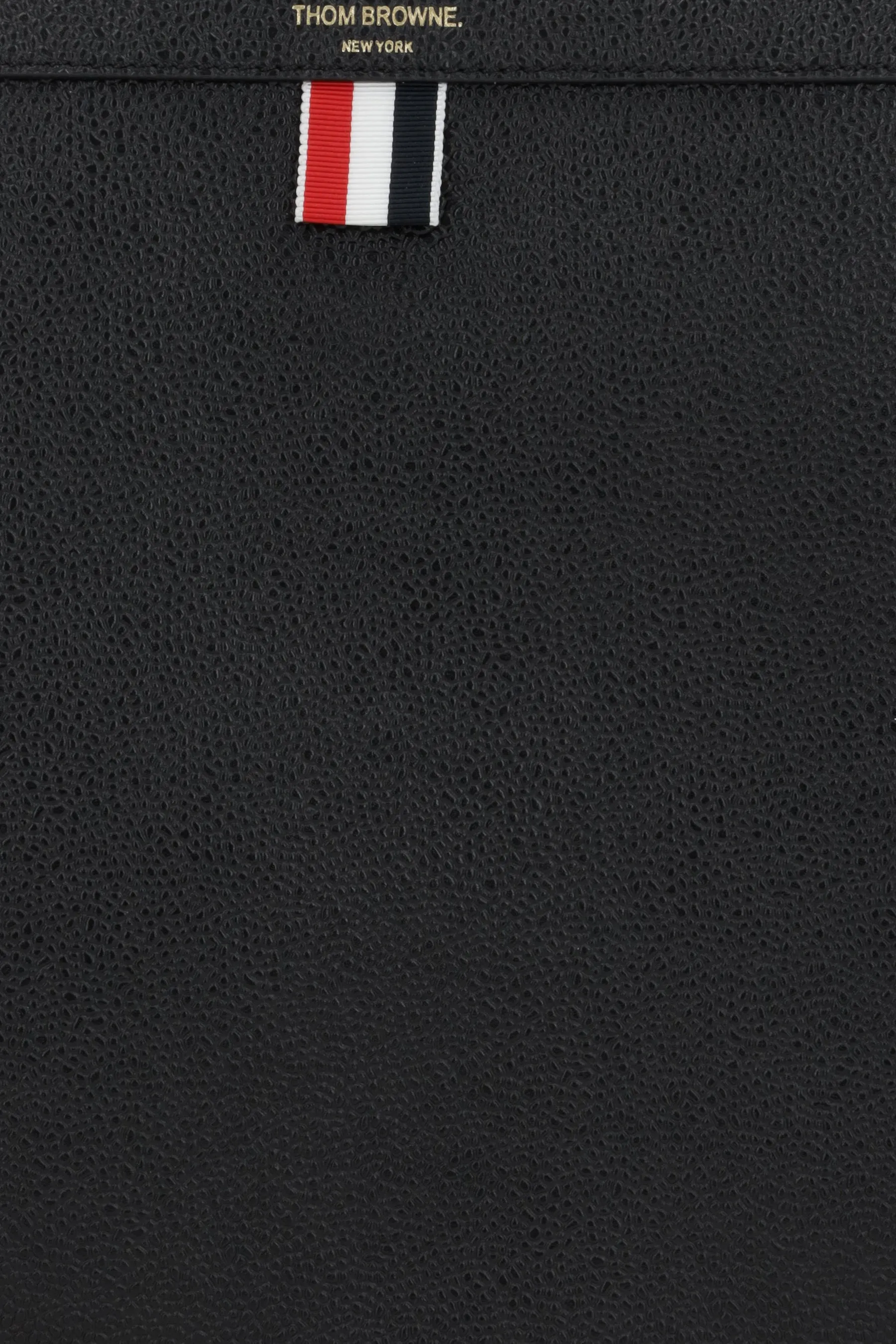 Pebble Grain leather medium document holder