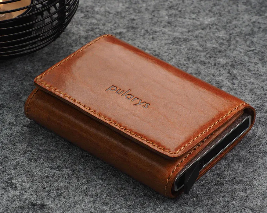 Retro 51 Pularys - COLORADO RFID Wallet | Cognac