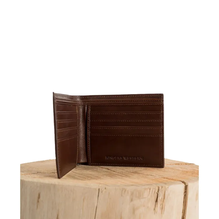 Ringers Western Duke Wallet - Chocolate